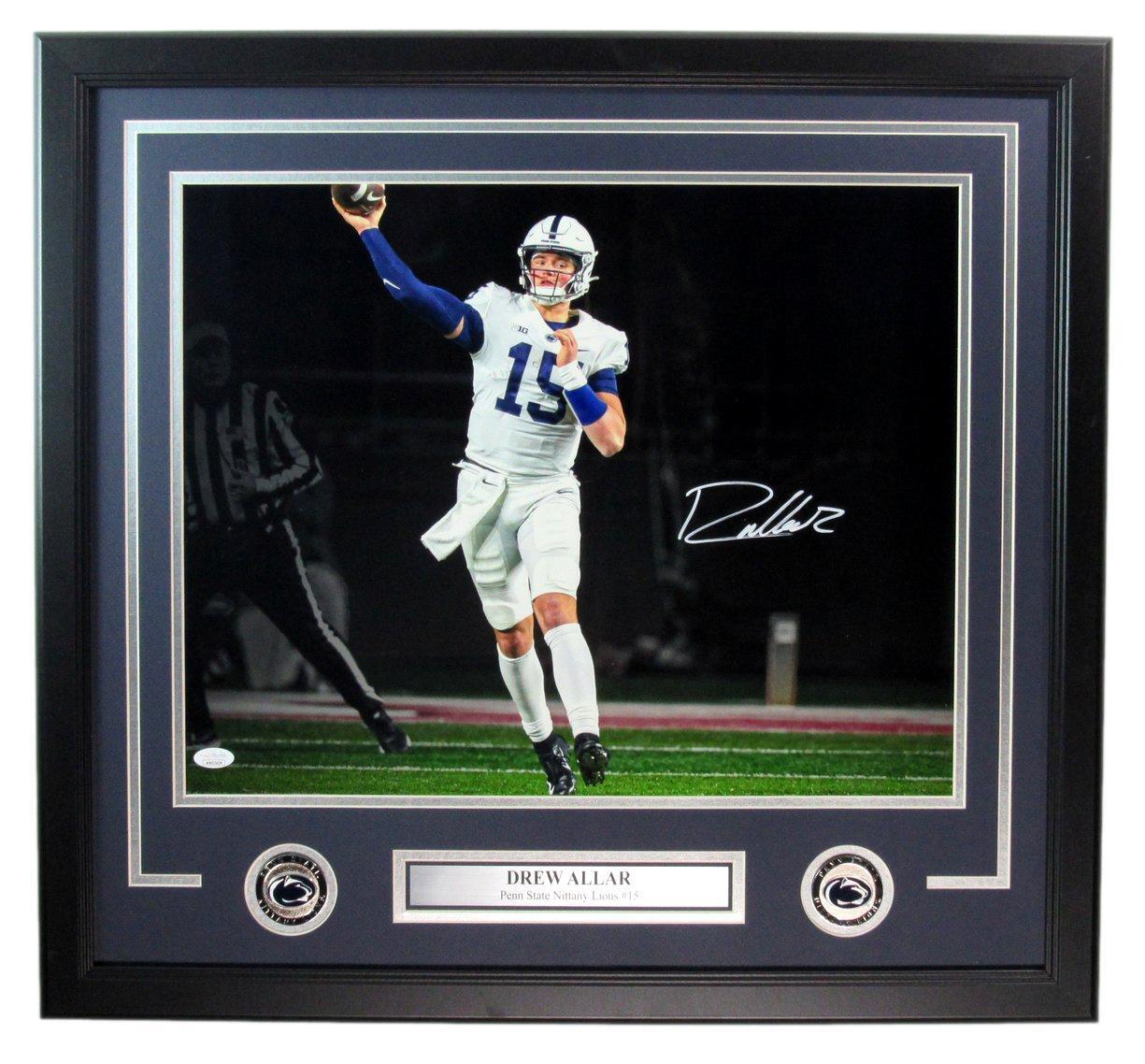 Drew Allar Autographed 16X20 Photo Penn State