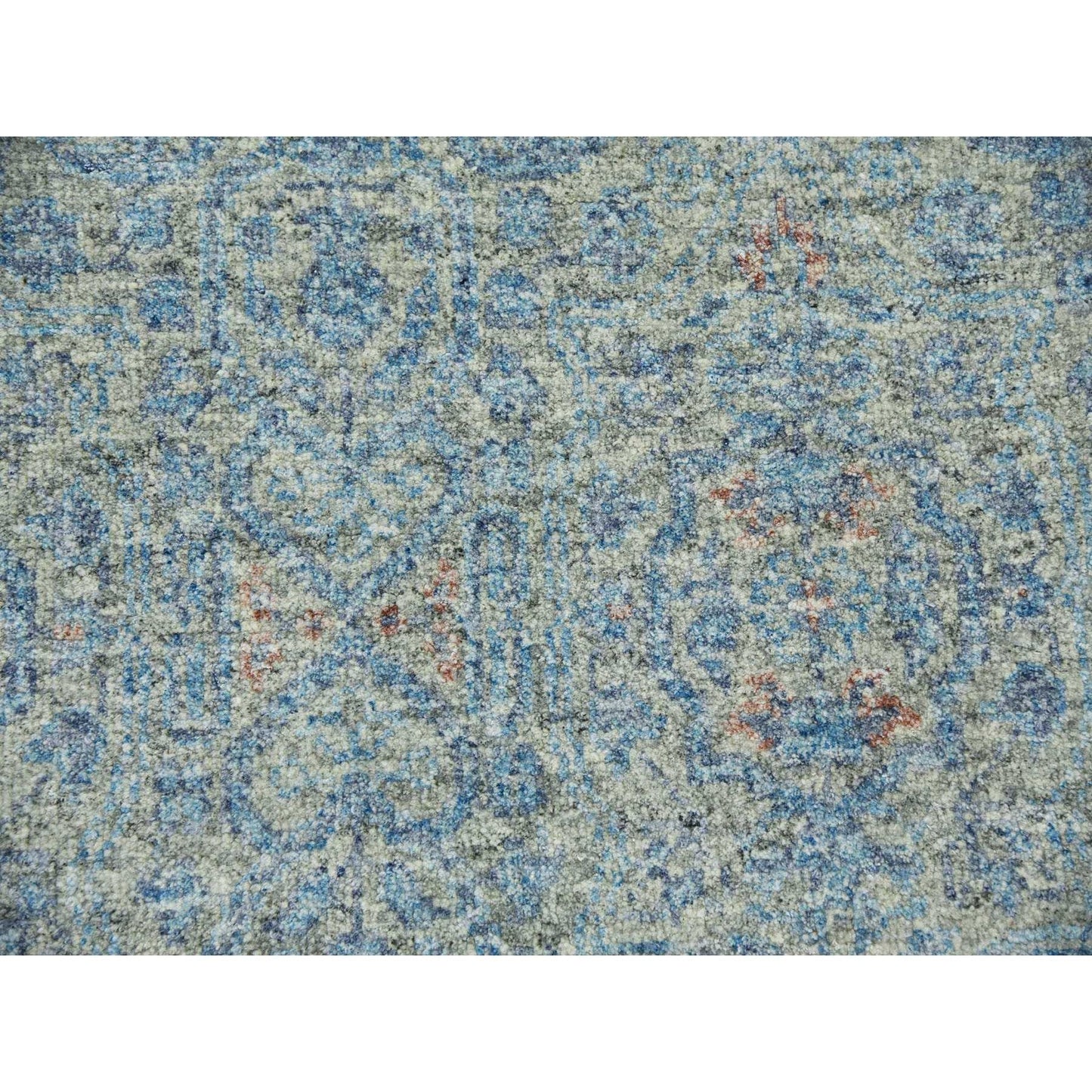 11'10"X17'10" Pure Wool Hand Knotted,Oversize Subtle Oriental