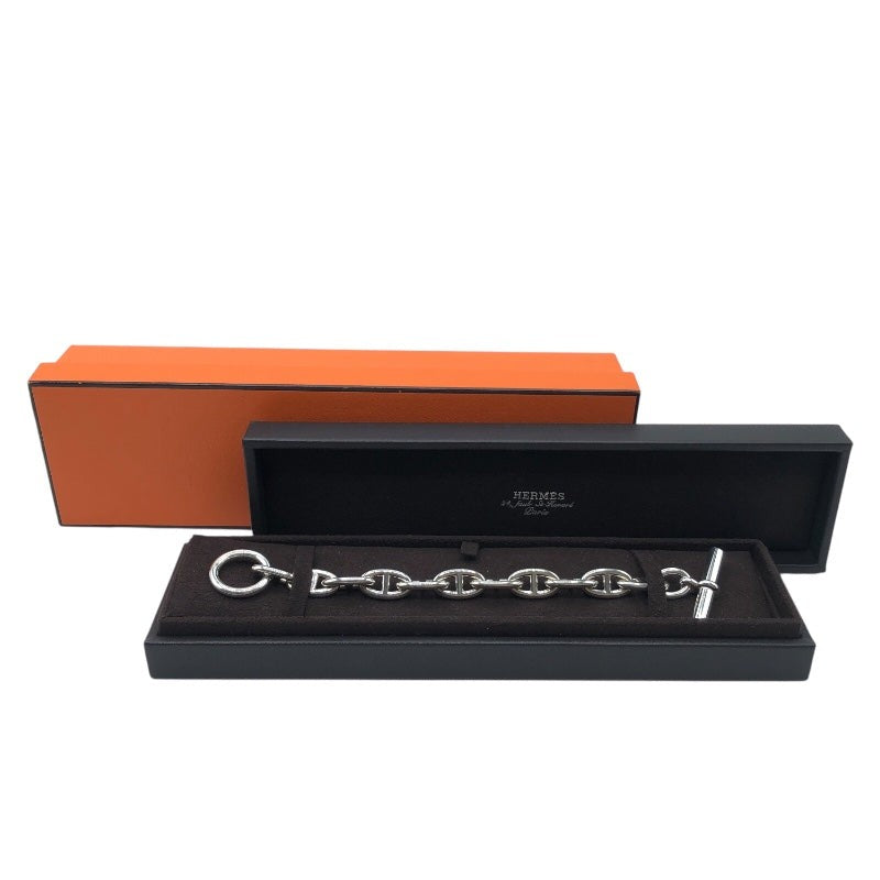 Herms Chane D'Ancre Bracelet Gm Sv925