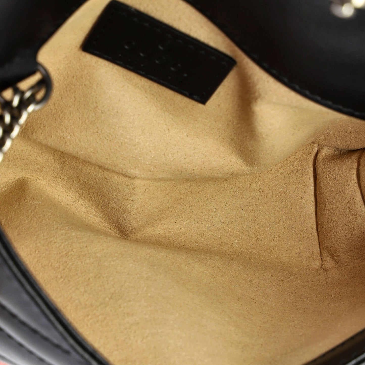 Gucci Gg Marmont Flap Belt Bag Matelasse Leather