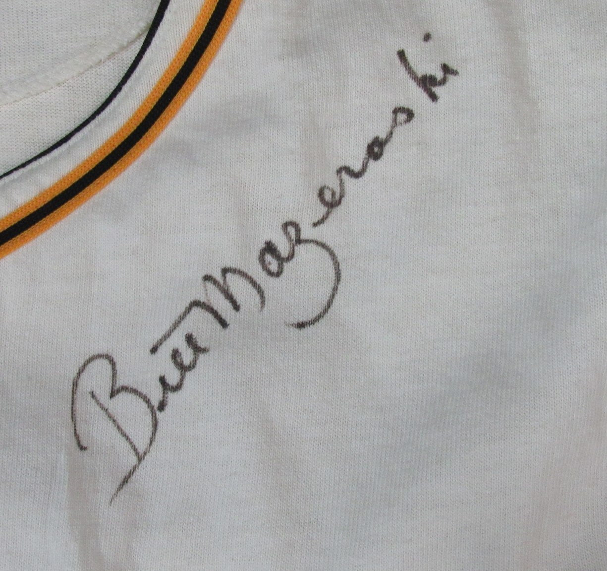 Bill Mazeroski Hof Signed/Auto Cooperstown