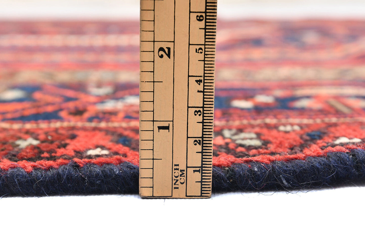 4'5X6'7 Ft Vintage Wool Rug Oriental Carpet For