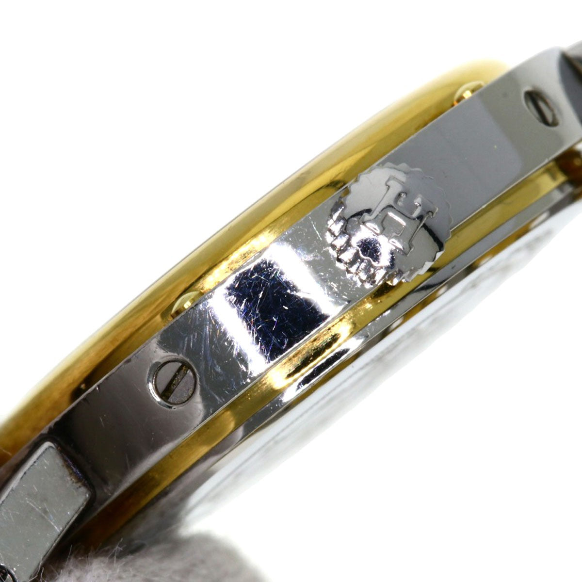 SSxGP HERMES Clipper Watches Stainless Steel/