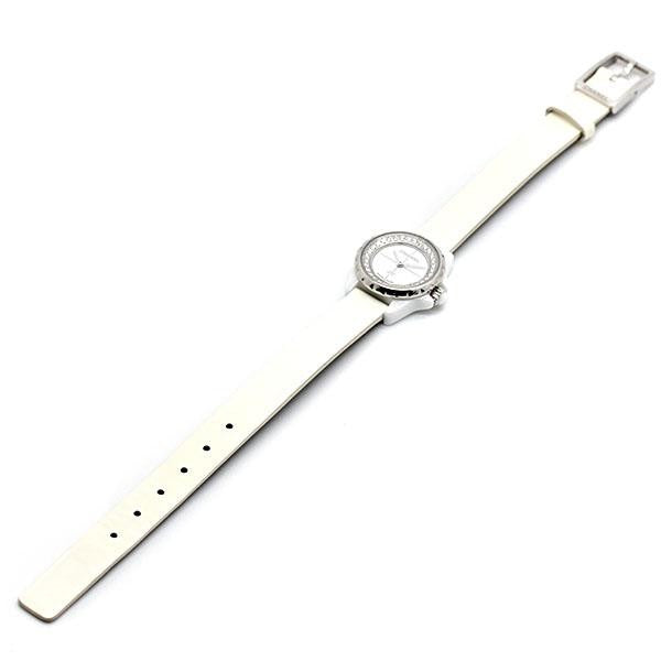 Chanel J12 Xs Diamond / H4664 White Ceramic Enamel Leather Quartz