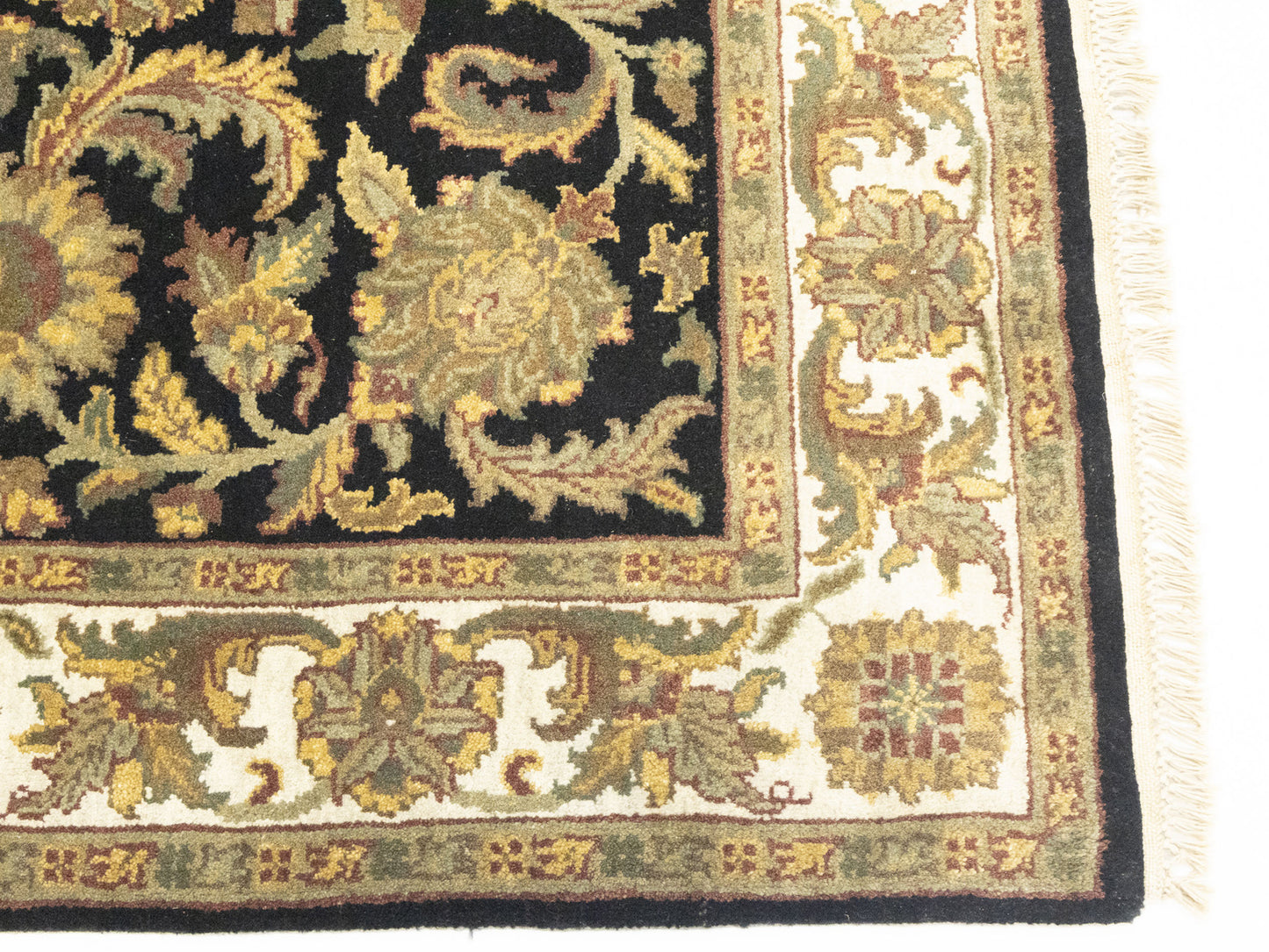 4X6 Ft Handmade Agra Jaipur Oriental Rug Floral