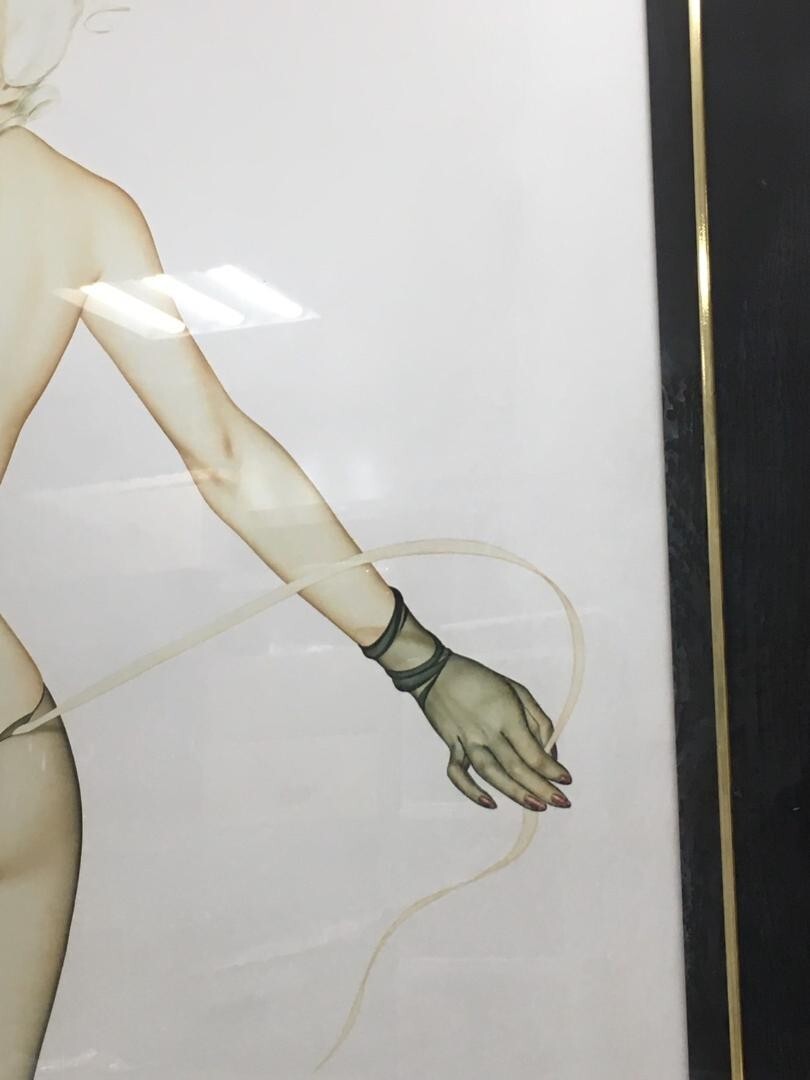 Olivia De Berardinis - Sticky Buns - Original Lithograph Signed Framed Numbered