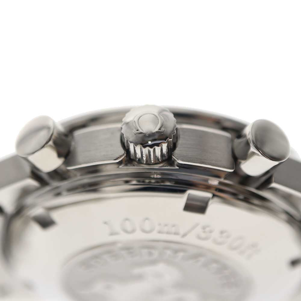 Omega Speed Master Date 3211.3 Silver Case Size 40.0Mm Men'S Used Watch #41928