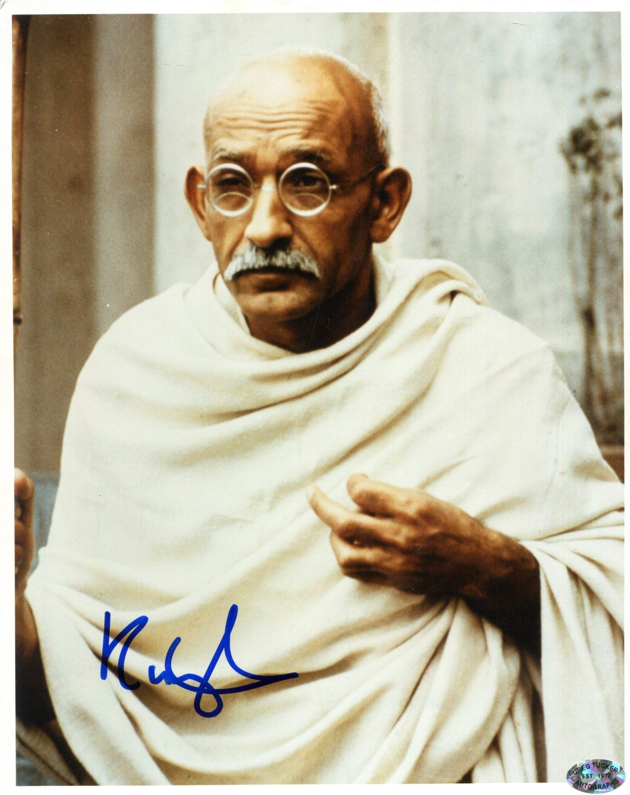 Ben Kingsley Autographed 8X10 Photo