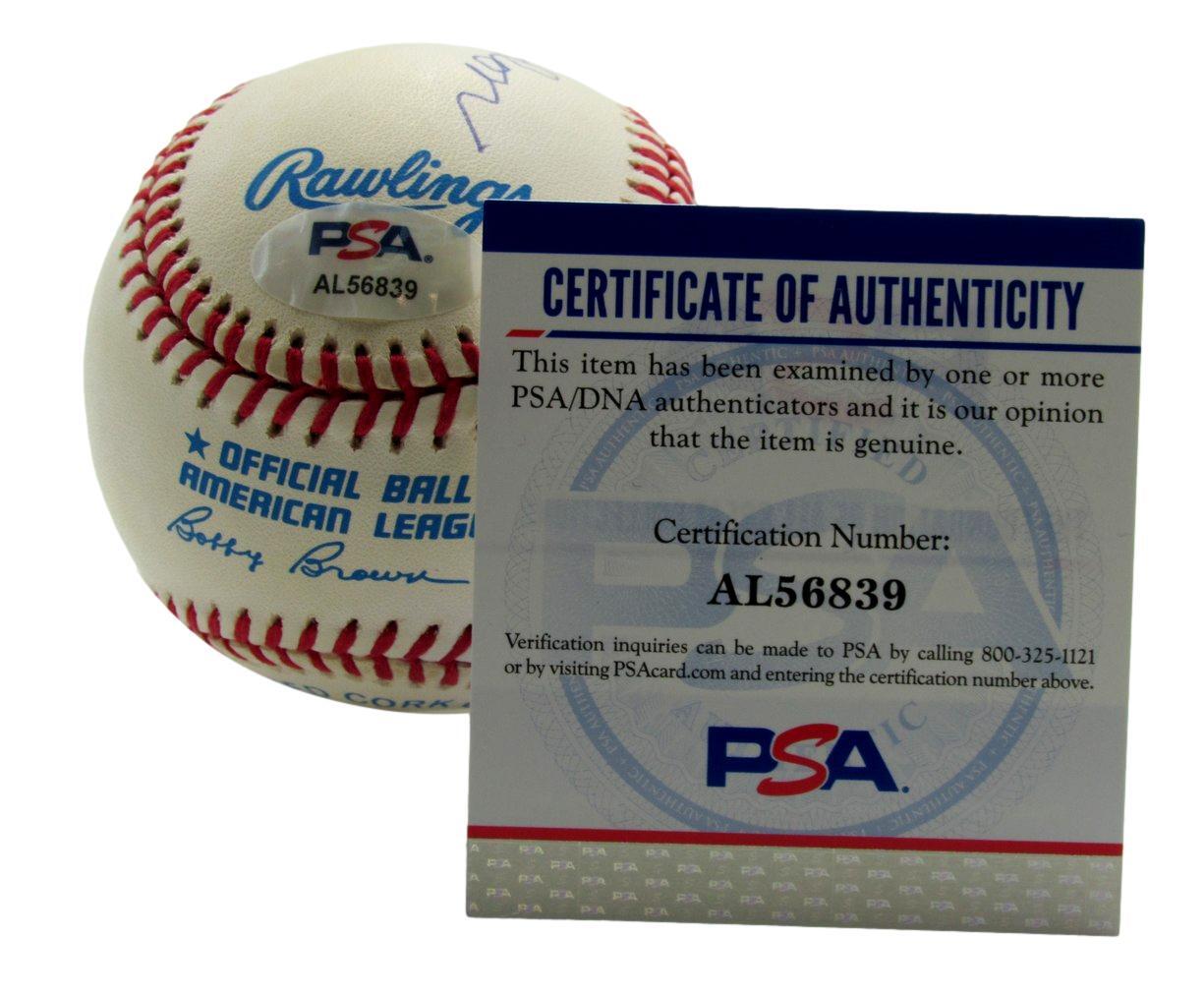 Herald Gordon Signed Oal Baseball Negro League Chicago American Giants Psa/Dna