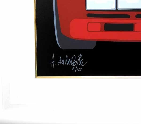 Amleto Dalla Costa Ferrari 288 Gto Signed