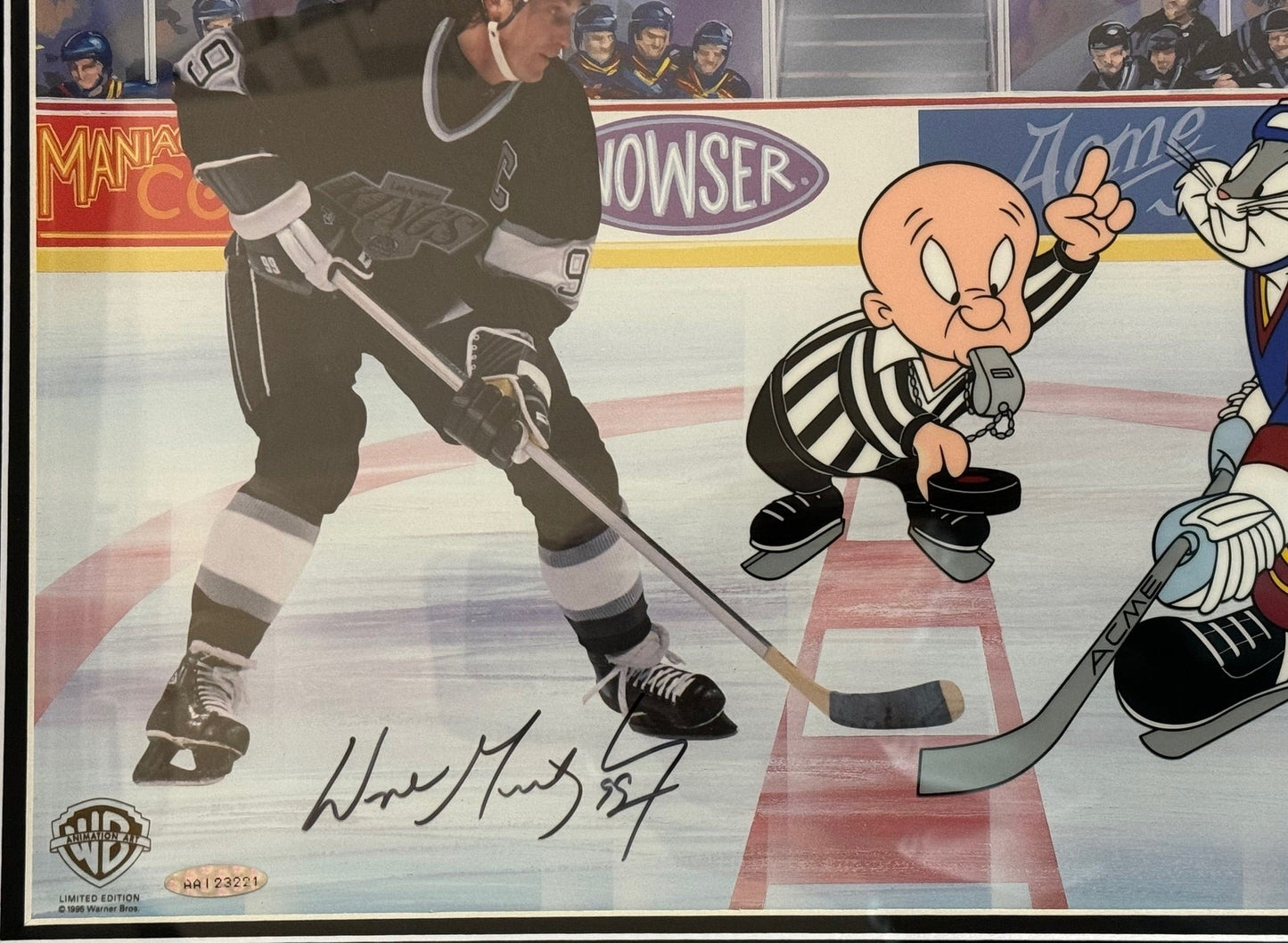 Wayne Gretzky Signed "The Great Ones" L.E. Cel