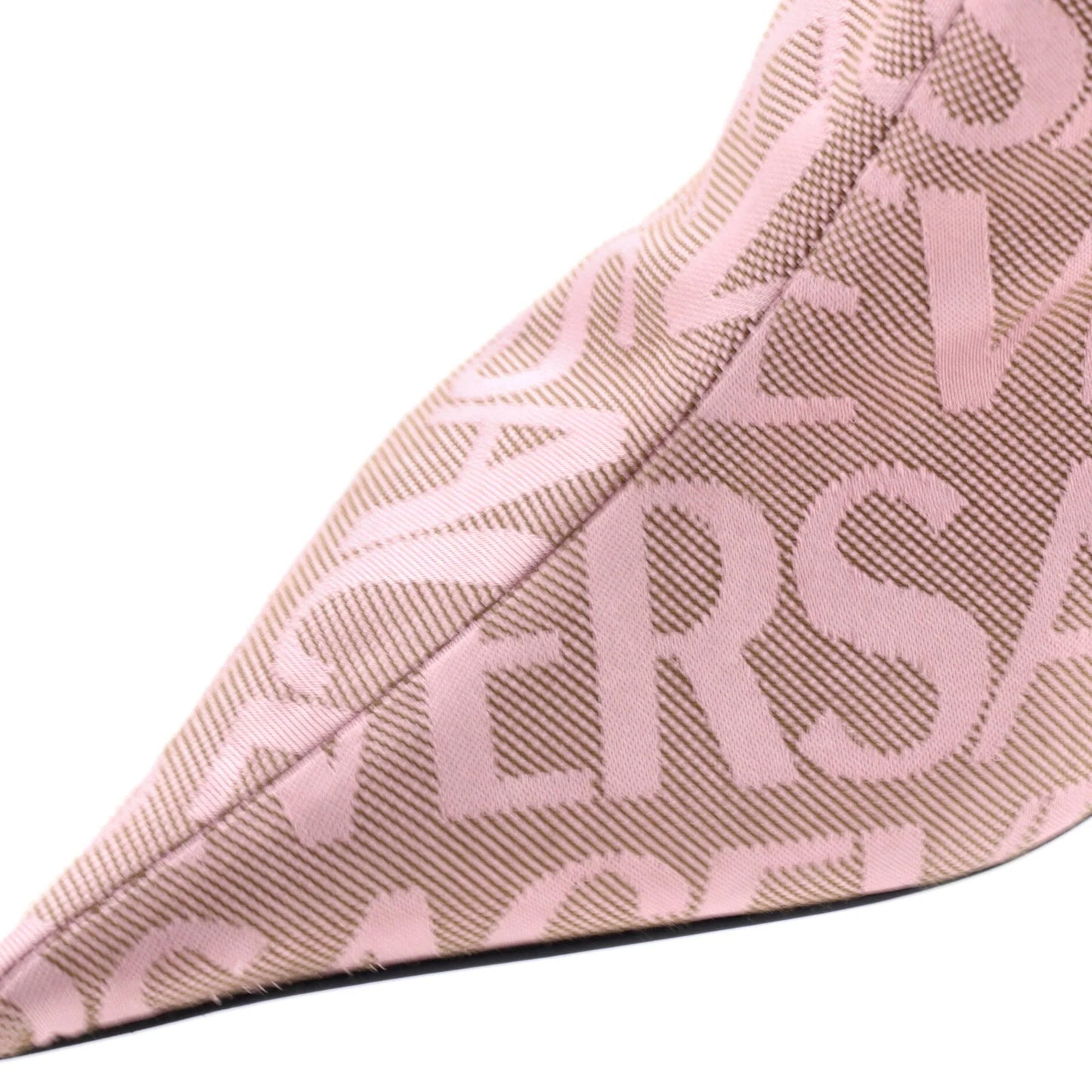 Versace Women'S Logo Knee High Boots Printed Canvas