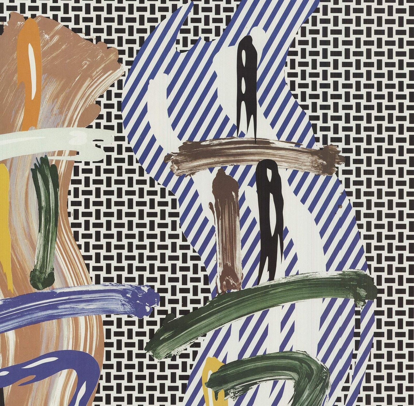 Roy Lichtenstein Games Of The Xxivth Olympiad Seoul " Offset Lithog