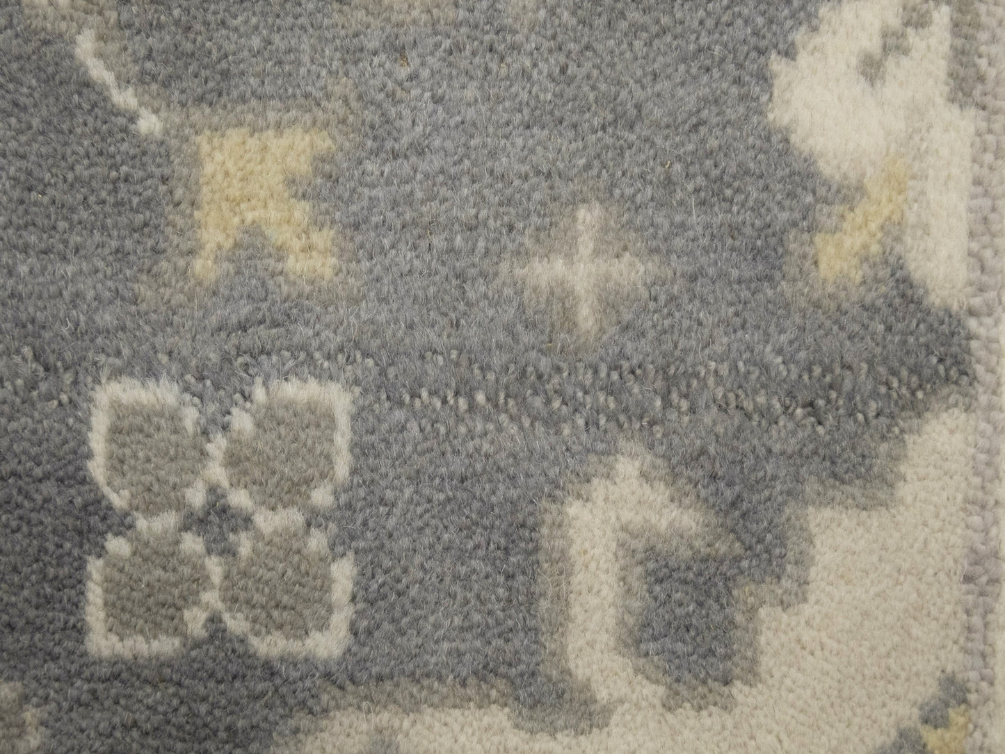 9X18 ft Handmade Oushak Chobi Oriental Rug Muted