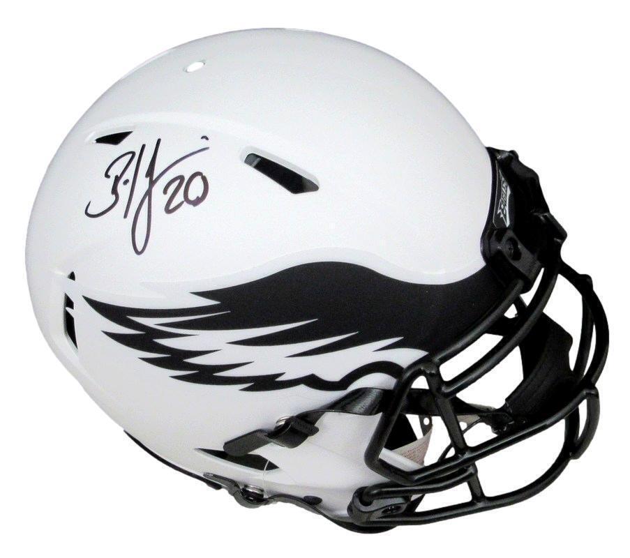 Brian Dawkins Hof Autographed Full Size Lunar