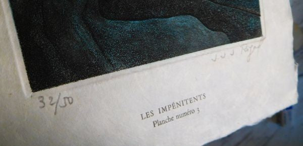 Gustave Flaubert Premires Lettres L.C. 1957 Limited Ed. Rigal Etchings No.32