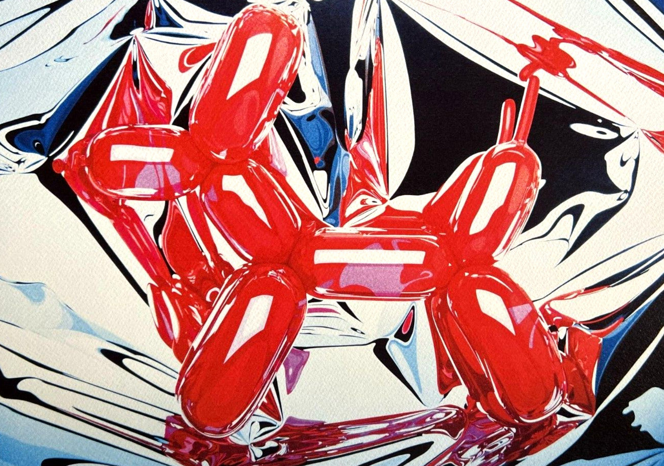 Jeff Koons Lithograph Mori Museum Coa Limited Edition Numbered 200Ex