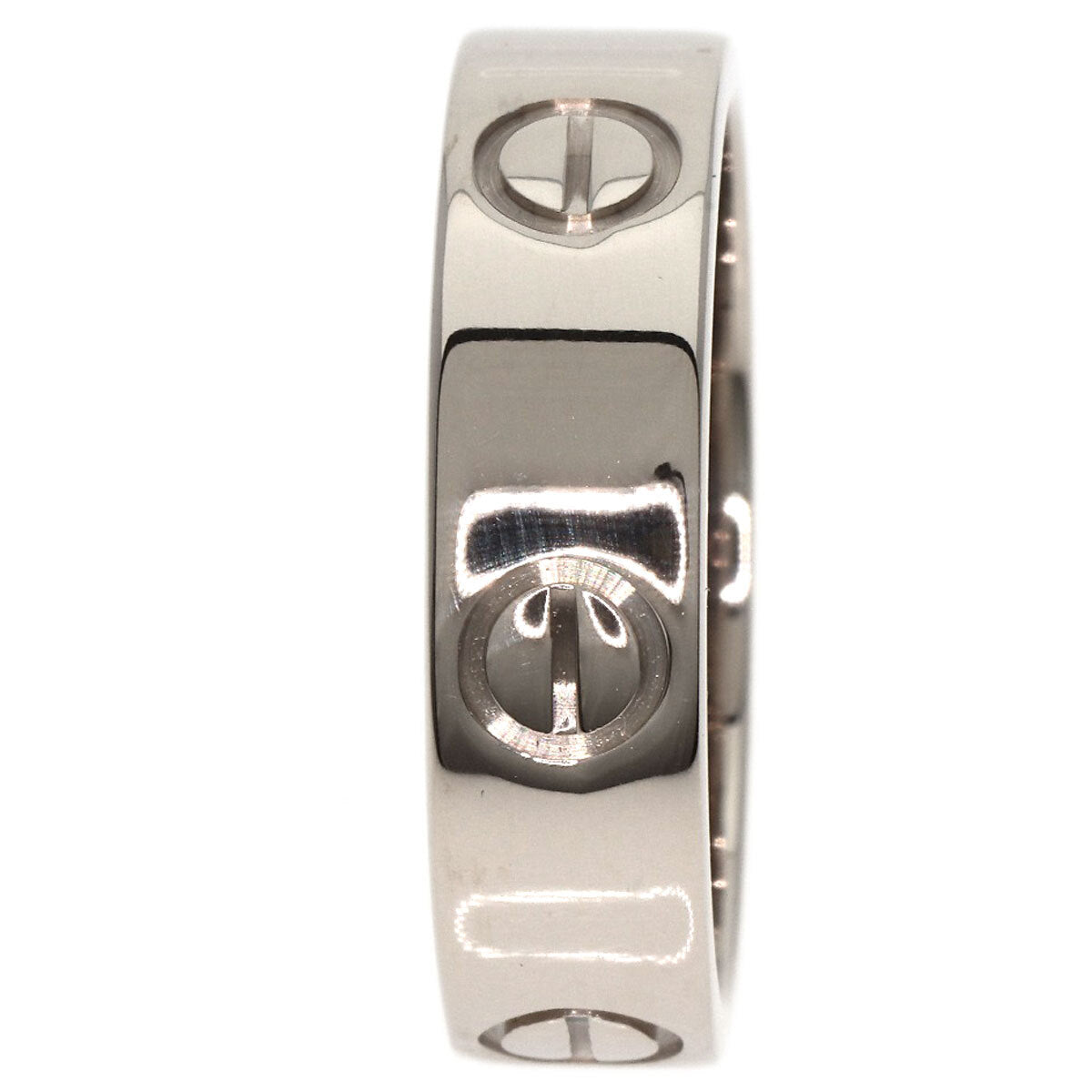 Cartier Ring Love Ring #55 K18 White Gold