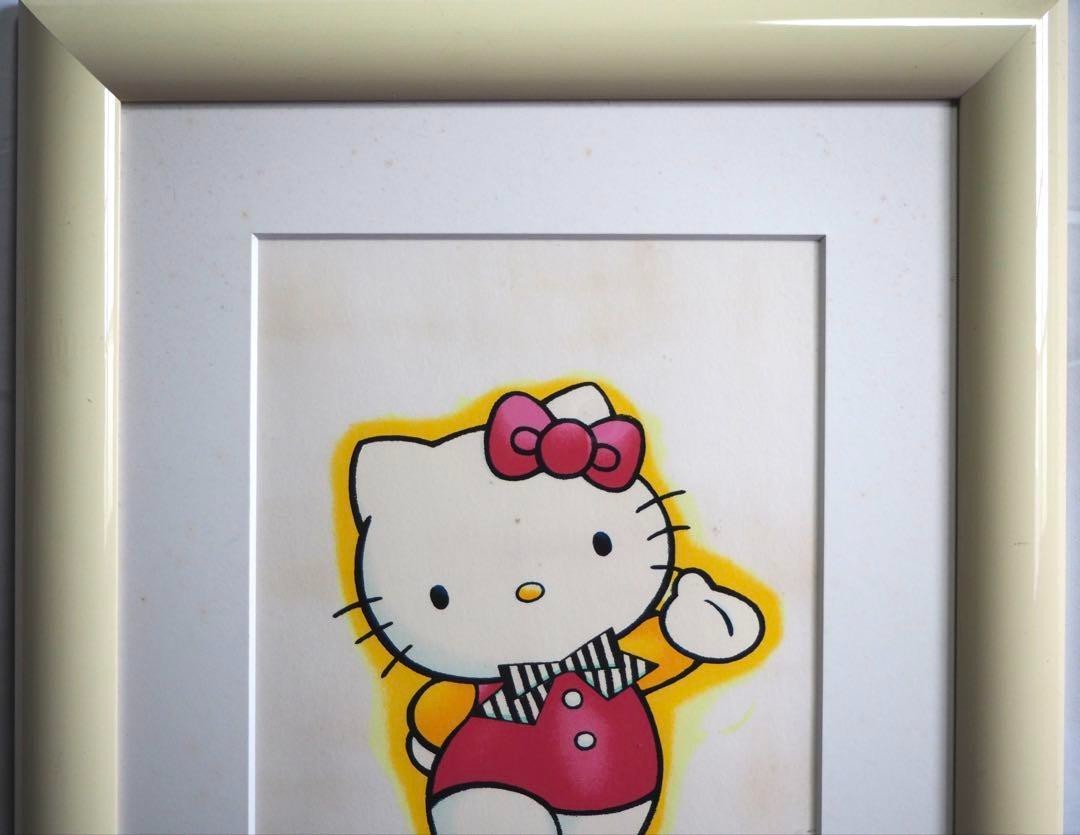 Hello Kitty "Good Morning" 1993 Sanrio Official Silkscreen Print Ltd 500 Emboss