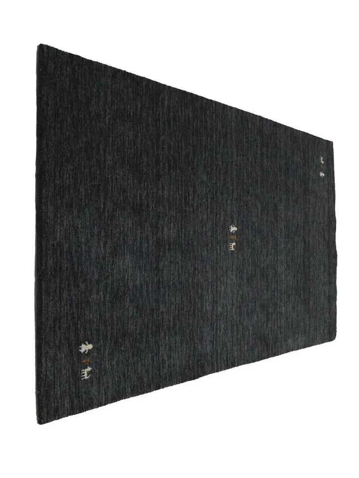 Modern Gabbeh Rug Tribal Pictorial Style Plush