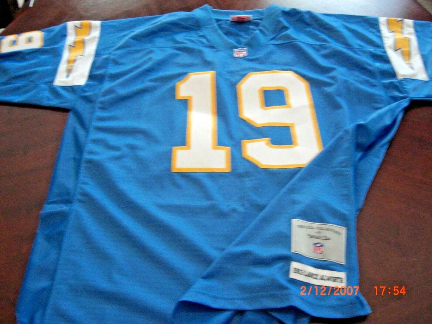 Lance Alworth Chargers W/Coa Signed Official