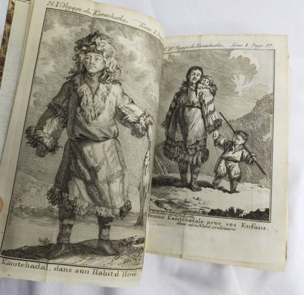 1770 Histoire Et Description Du Kamtchatka 2 Vols