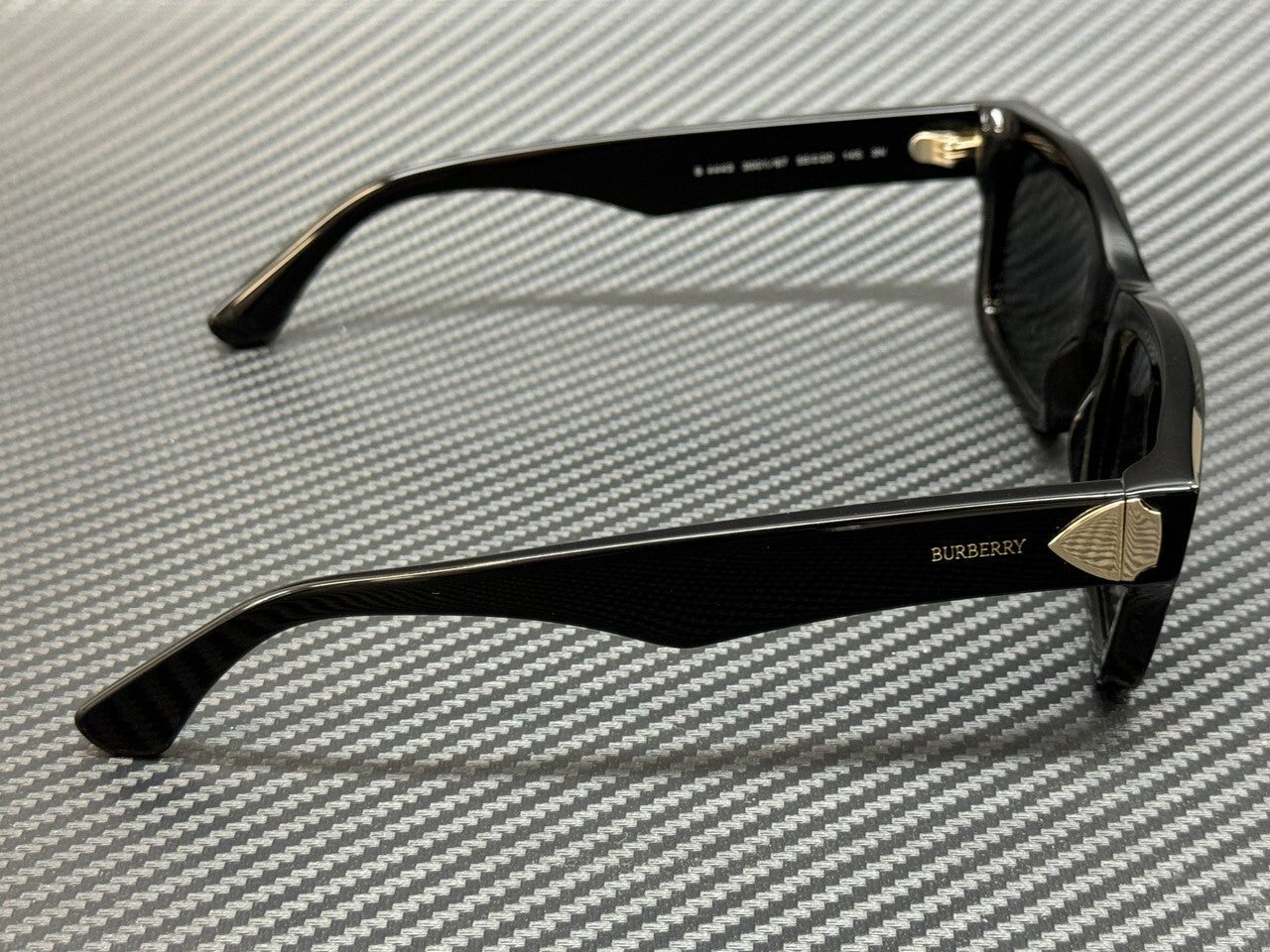 Burberry Be4443 300187 Black Grey Women'S 55 Mm