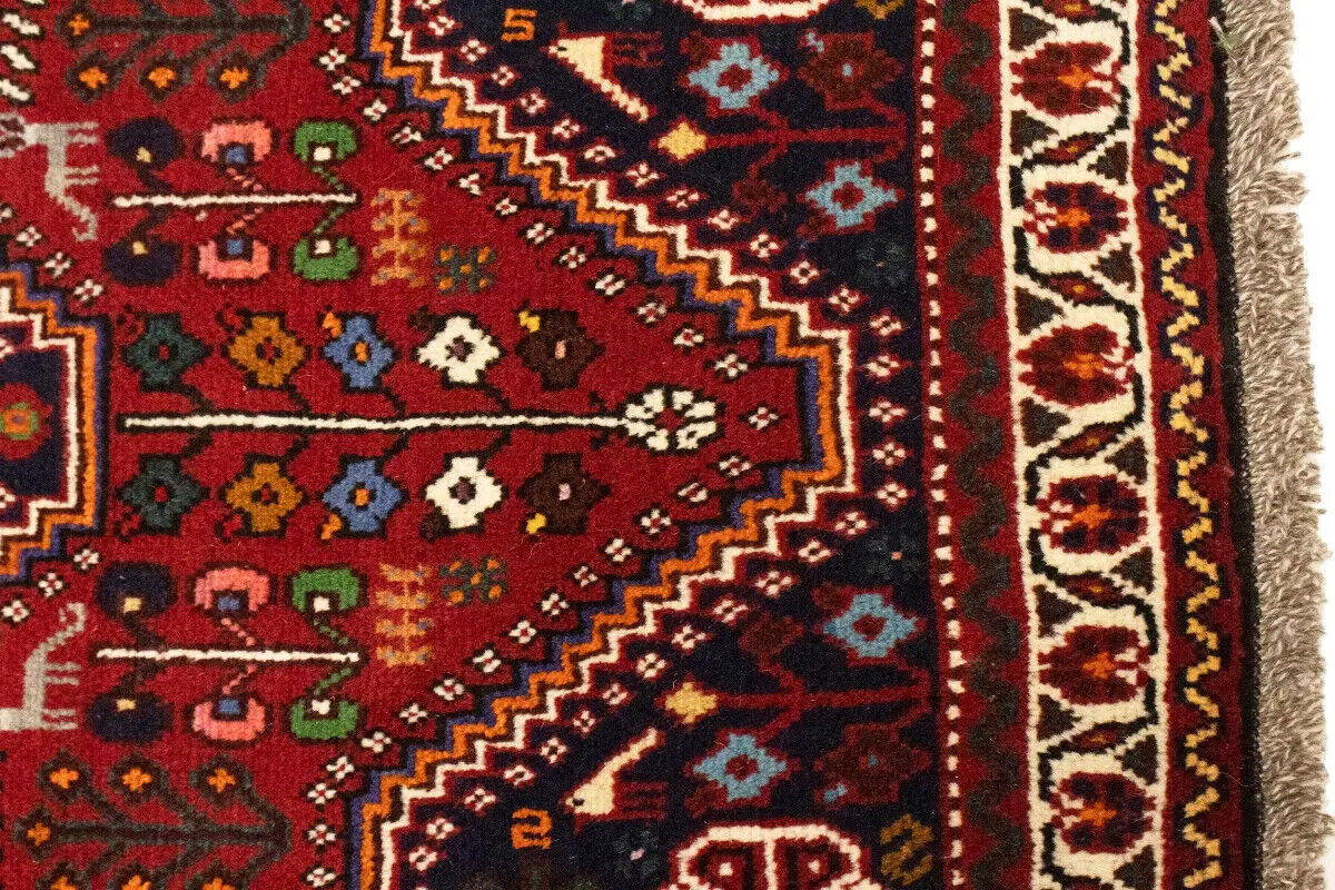 Handmade Tribal Oriental Rug Geometric Wool