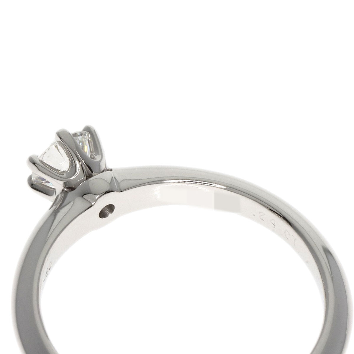 Tiffany&Co. Ring Solitaire Diamond Platinum