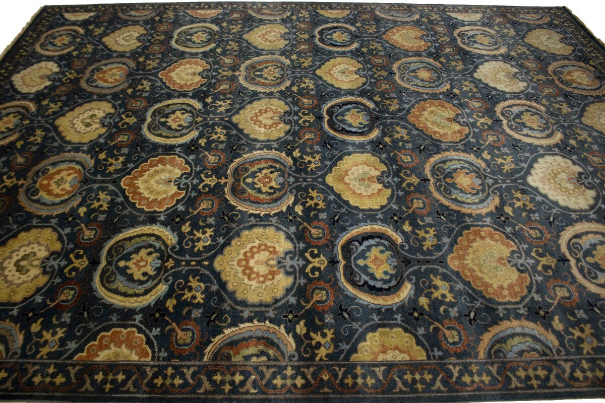 Handmade Osh Chobi Peshawar Oriental Rug Floral