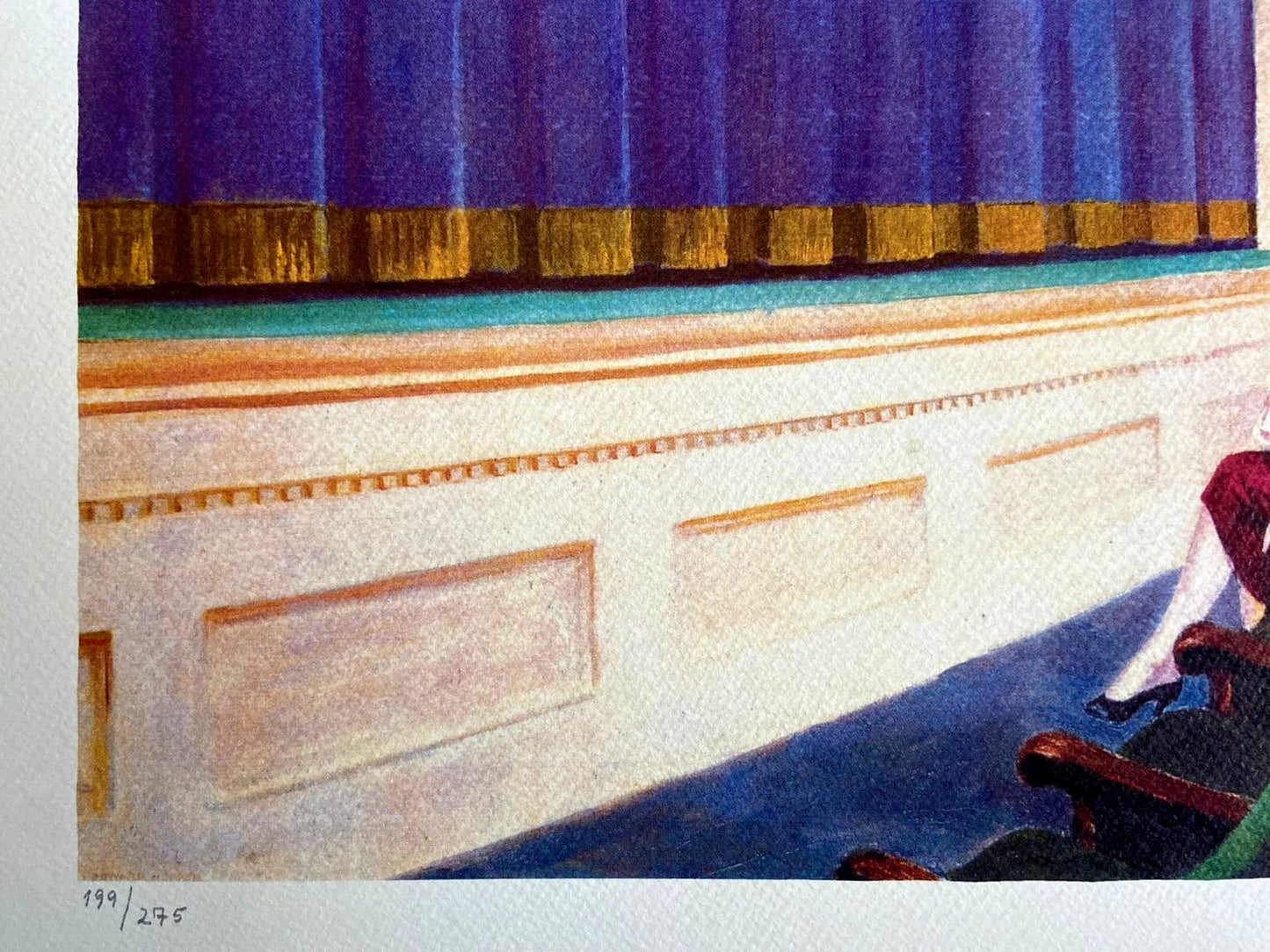 Edward Hopper Lithograph Hand Numbered Signed