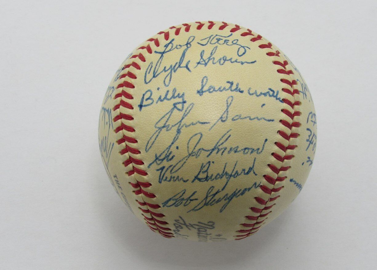 1948 Boston Braves Nl Champs Team Signed By 27