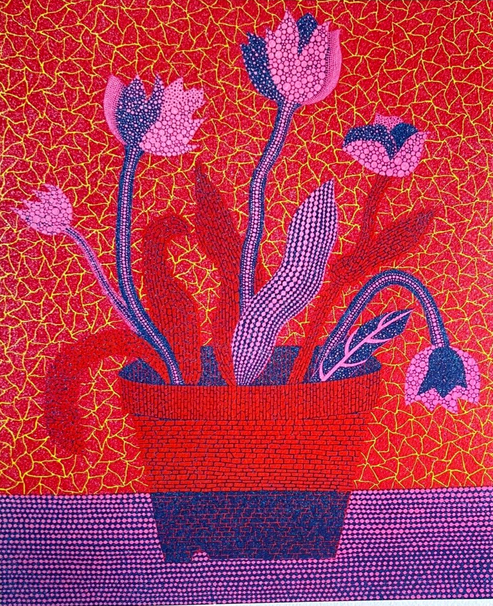 Yayoi Kusama Lithograph Mori Art Museum Numbered