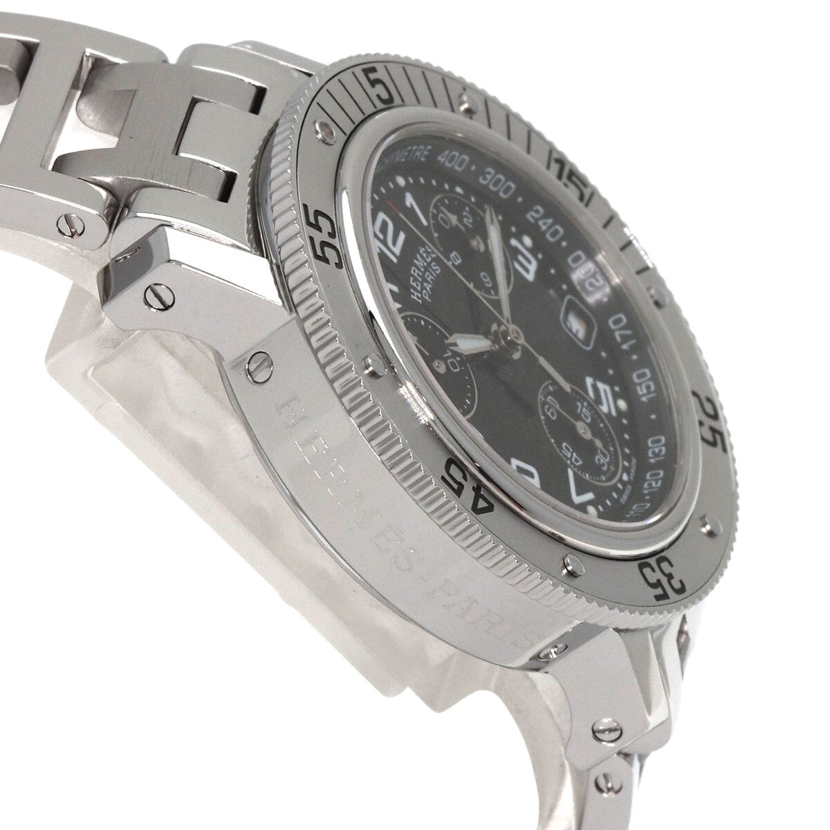 Hermes Clipper Diver Chronograph Watches Cl2.310 Stainless Steel/Stainless S...