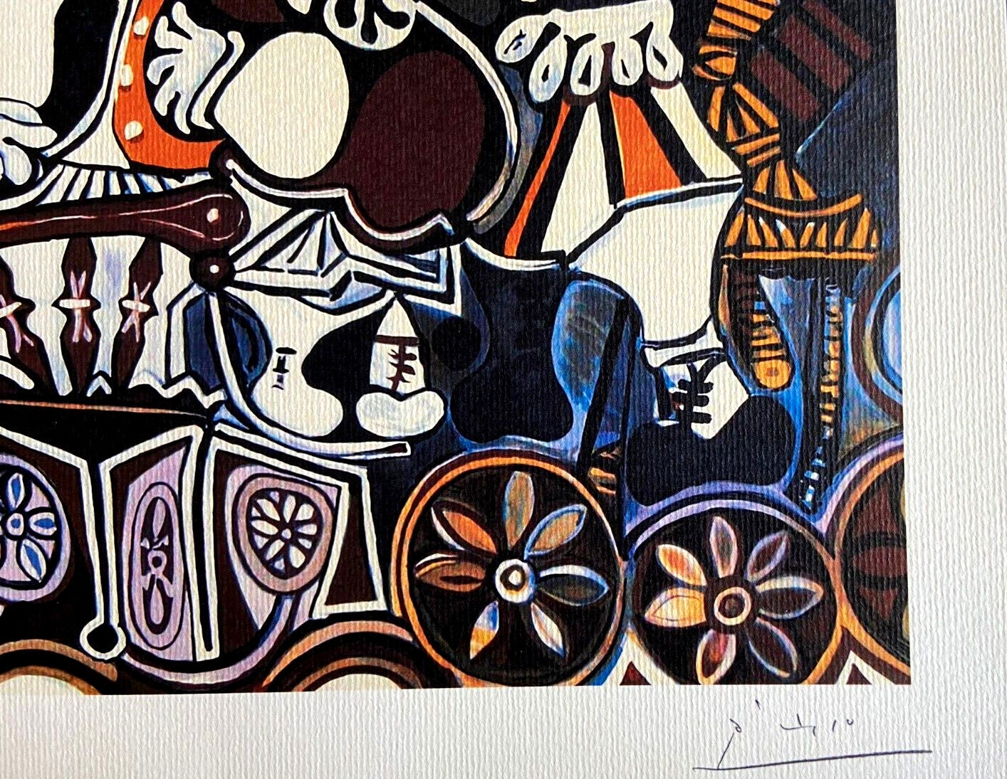 Pablo Picasso Lithograph' Claude & Paloma' Coa Signed Numbered Limited