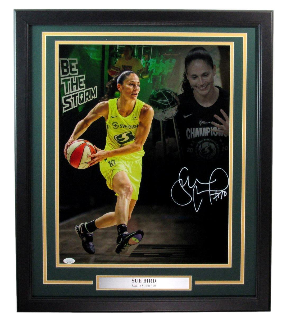 Sue Bird Autographed 16X20 Photo Seattle Storm