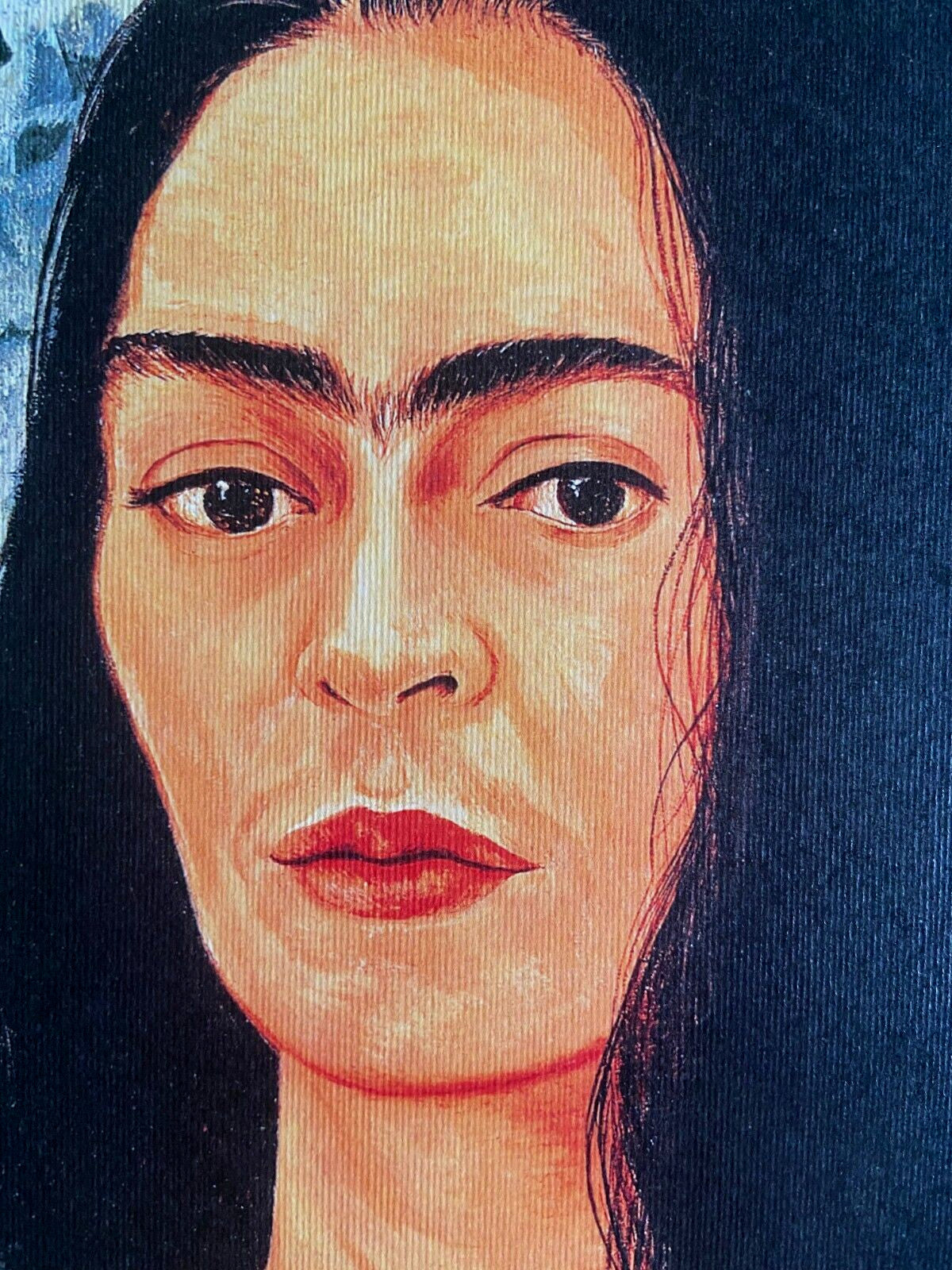 Frida Kahlo Lithograph Coa Hand