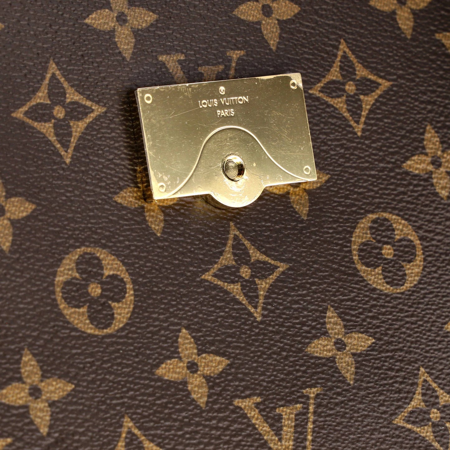 MM Louis Vuitton Cluny Top Handle Bag Monogram Canvas