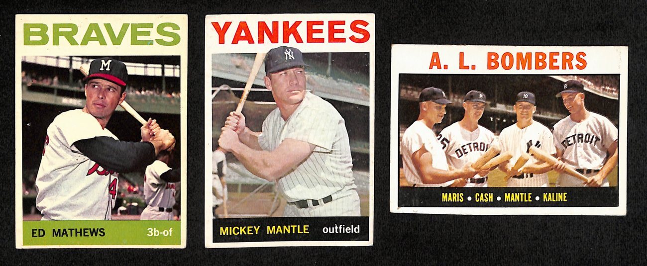 1964 Topps Baseball Card Complete Set (1-587)