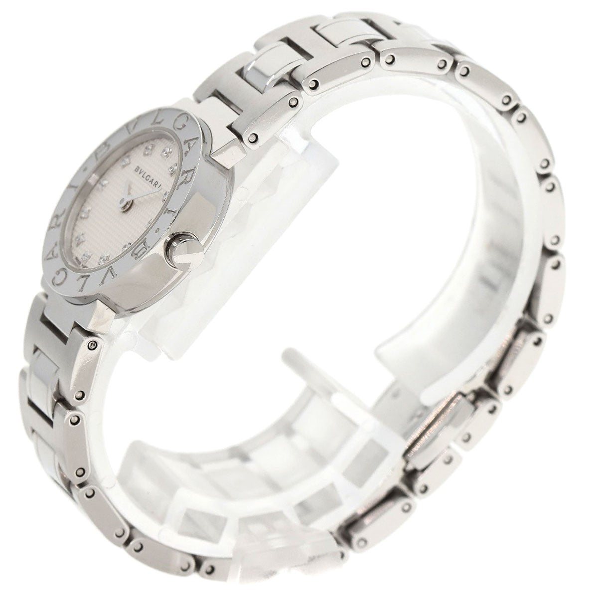 Bvlgari Bvlgari Bvlgari 12P Diamond Watches Bb23Ss Stainless Steel/Stainless...