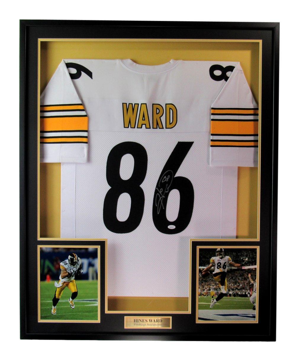 Hines Ward Signed/Autographed White Pittsburgh