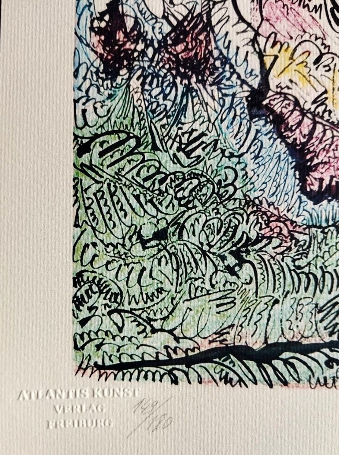 Pablo Picasso Lithograph 180 Ex