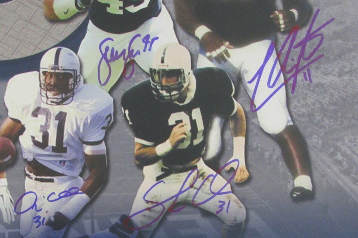 Penn State/Psu Linebacker U Multi Signed 16X20