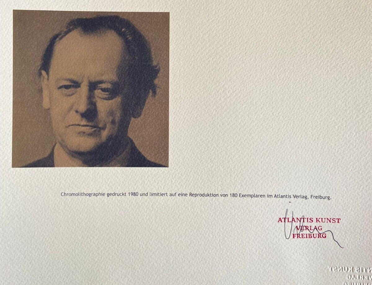 Kurt Schwitters Lithograph 1980 180Ex Marcel