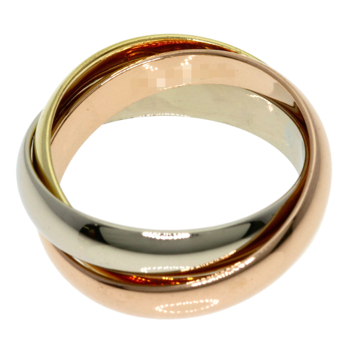 Cartier Ring Trinity #48 K18 Yellow Gold 18K