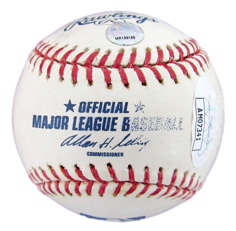 Phil Niekro Hof/Joe Niekro Dual-Autographed Rawlings Oml Baseball Jsa 183199