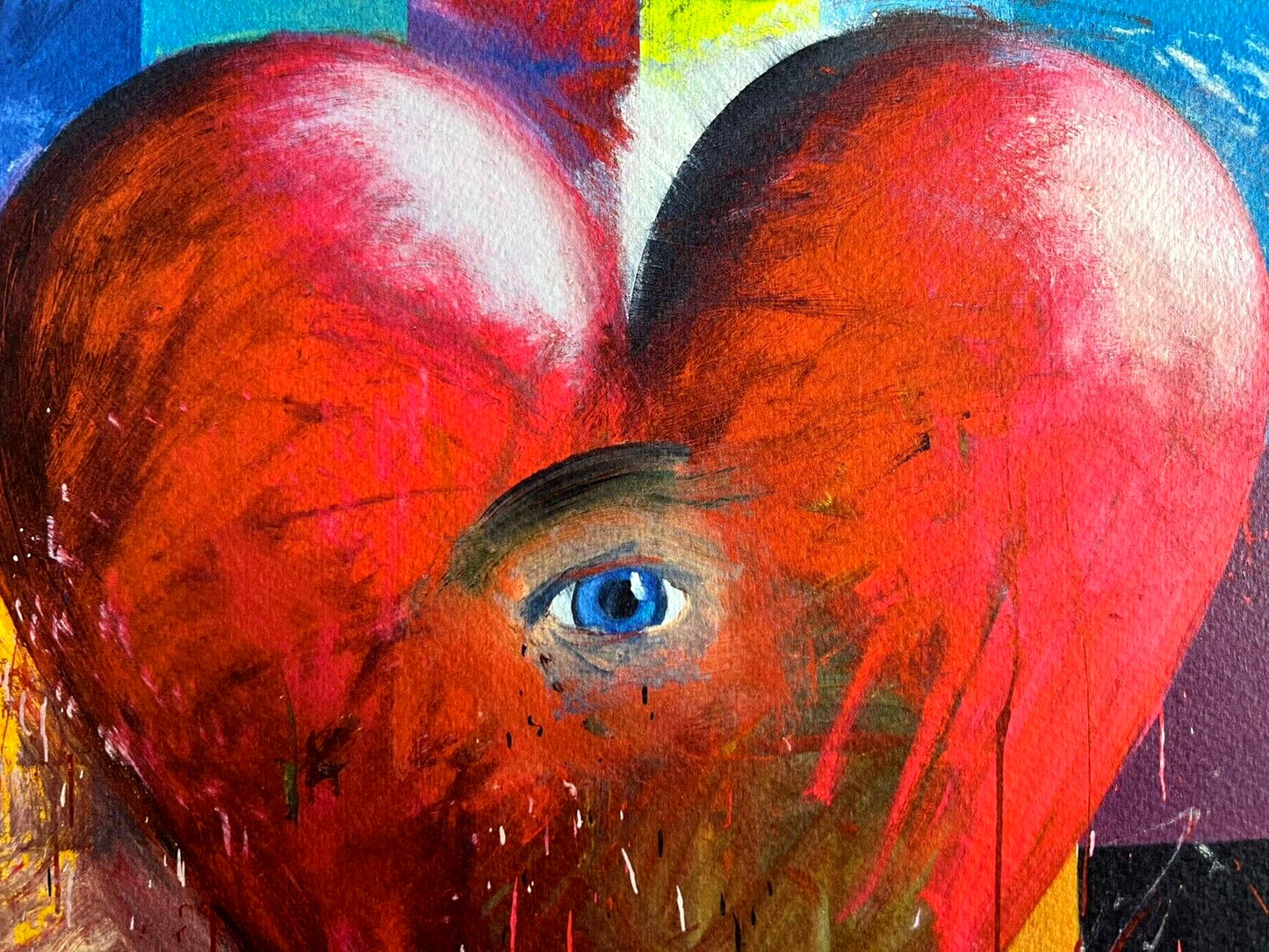 Jim Dine Lithograph Certified Coa Signed In Pen