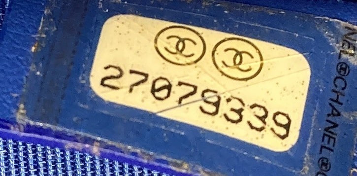 Chanel O Case Clutch Quilted Ombre Caviar Medium