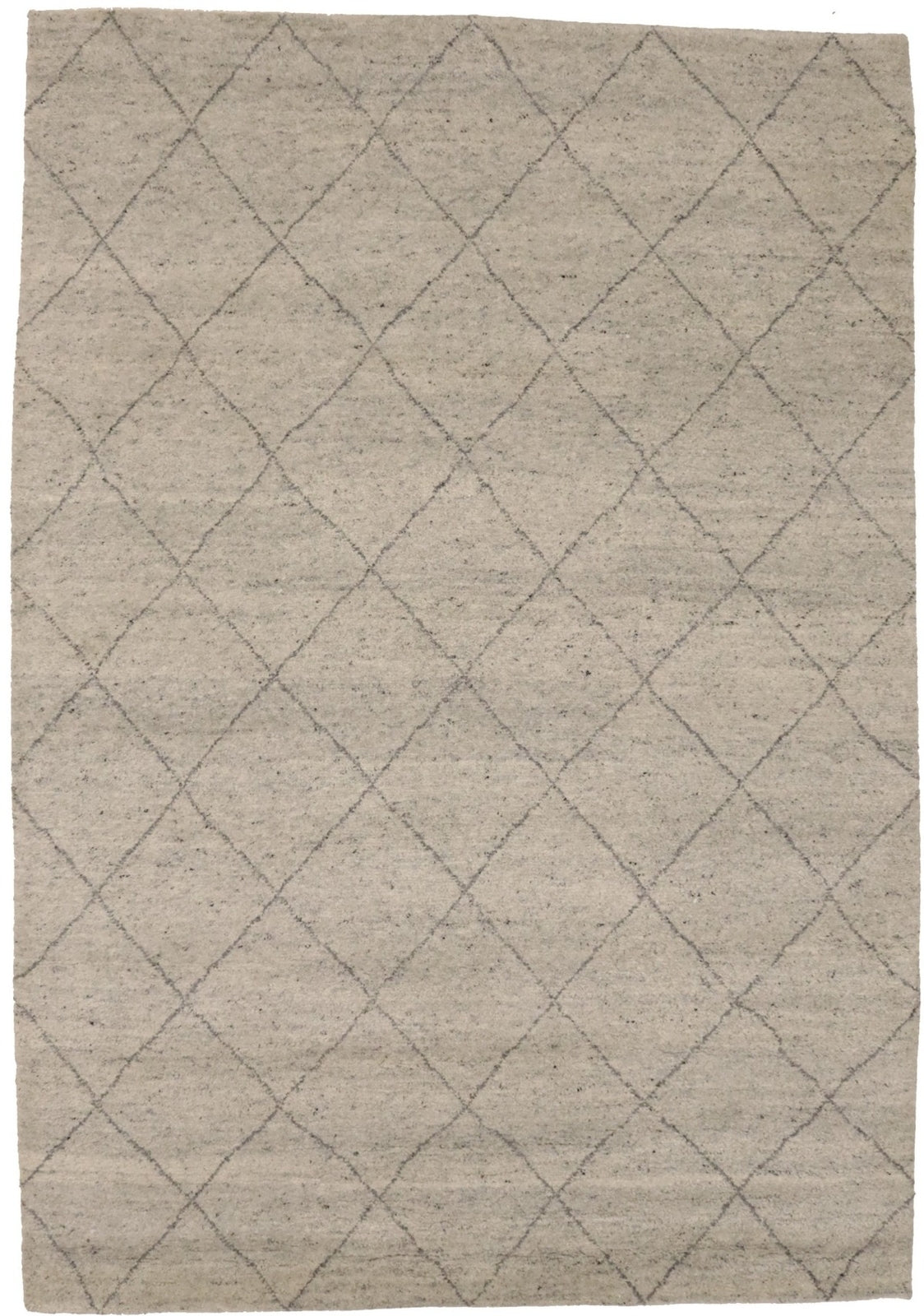 6X9 Ft Handmade Moroccan Oriental Rug Geometric