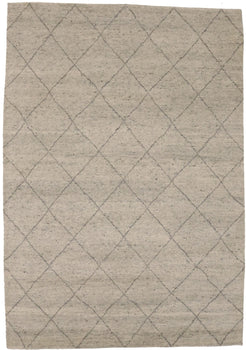 6X9 Ft Handmade Moroccan Oriental Rug Geometric